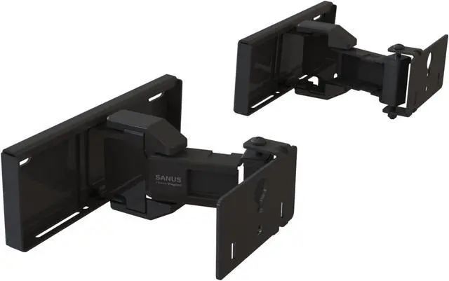 Main image of Sanus Universal Extendable Soundbar Wall Mount - Compatible with Most Soundbars, Under TV Speaker Mounts for an Easy & Secure Installation of Your Soundbar