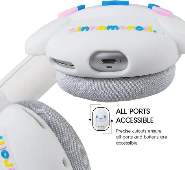 Alt view image 5 of 5 - Sonix x Sanrio Protective Case Cover for AirPods Max Headphones | Silicone Cover Case | Cinnamoroll