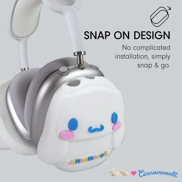 Alt view image 3 of 5 - Sonix x Sanrio Protective Case Cover for AirPods Max Headphones | Silicone Cover Case | Cinnamoroll