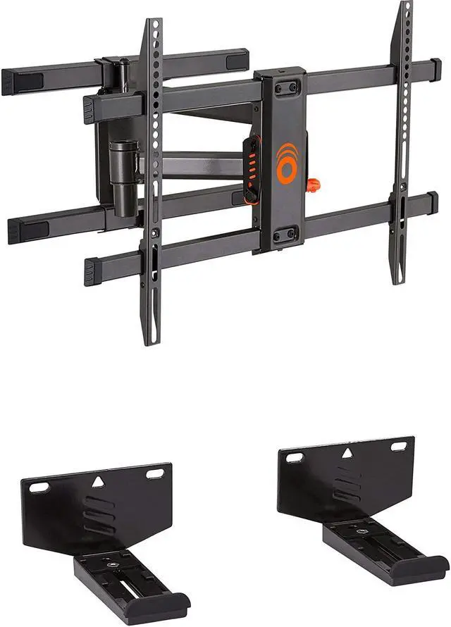 Main image of ECHOGEAR Full Motion Articulating TV Wall Mount & Universal Soundbar Wall Mount Brackets - for TVs Up to 82"