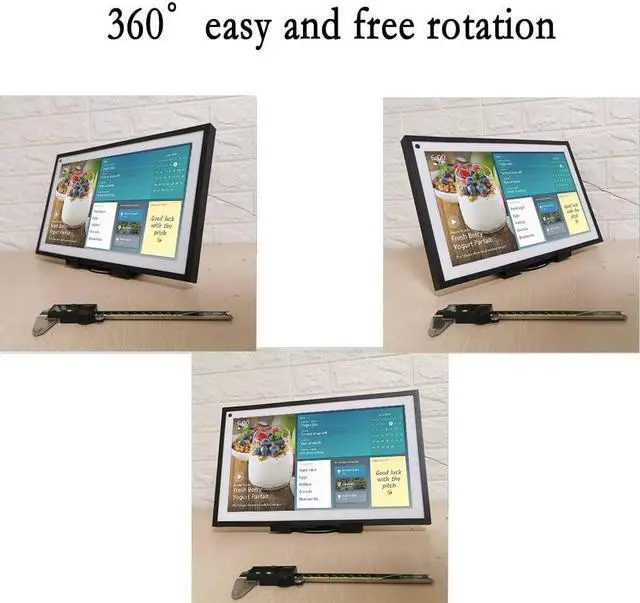 Alt view image 3 of 4 - ATOPHK Echo Show 15 Stand Swivel and Tilt - Perfect Viewing Angle for All Your Needs (Black)