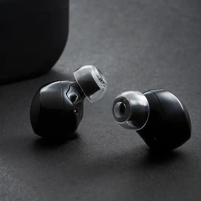 Alt view image 5 of 5 - AZLA SednaEarfit XELASTEC 2 (S/MS/M) - Earbud Tips for Wireless Headphones - Noise Canceling Earbuds Replacement Tips - Eartips Compatible with Sony, Samsung, Beats, JLab, Skullcandy, Sennheiser