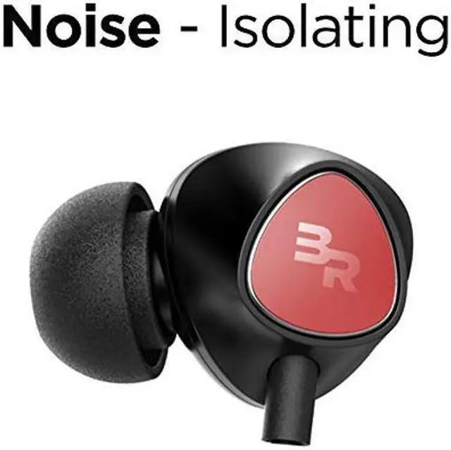 Alt view image 5 of 5 - Bolle & Raven Thore USB Type C Earbuds | in Ear Wired Headphones with Microphone Remote | for S21 / S22 / S23 / S24 / S25 Ultra, Pixel 4/5 XL/6/6a/7/8 Pro, iPad Pro - Red