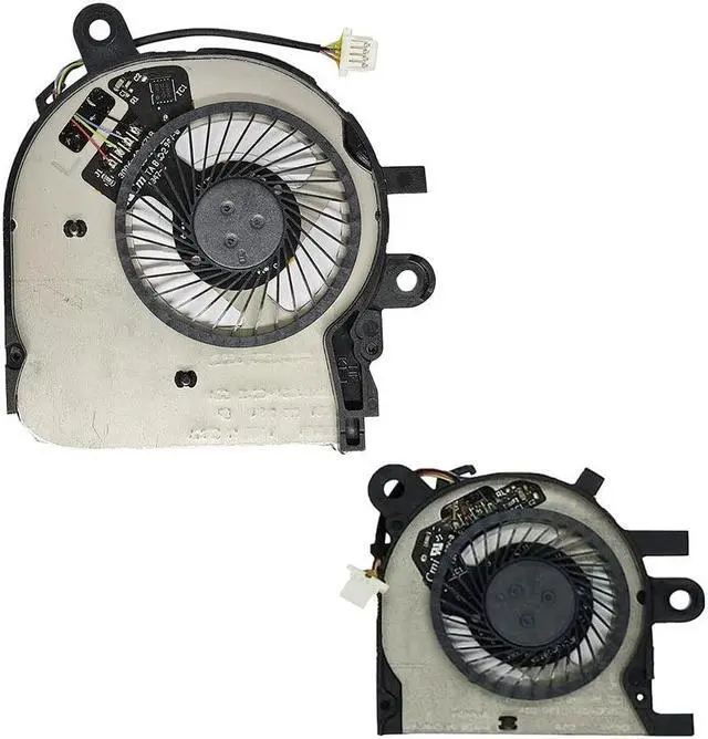 Alt view image 2 of 5 - HUANMEFANG Replacement New Laptop CPU + GPU Cooling Fan for HP EliteBook Folio 1040 G1 1040G1 1040G2 1040 G2 940 G1 940G1 Series 739561-001 KDB0505HC-DC35 KDB0505HC-DC34 Fan