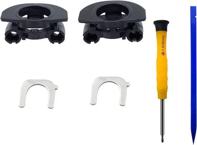 Main image of Knomix Left&Right Plastic Hinge Swivel + XM4 U Shaped Metal Hinge Lock Grove Replacement for Sony WH-1000XM4 WH1000XM4 Headphone (Left+Right)