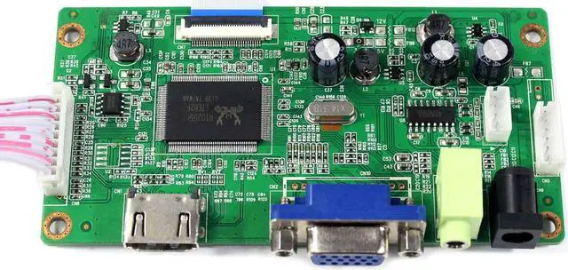Alt view image 4 of 5 - VGA Controller Board 30 Pin eDP for 1920x1080 NV140FHM B156HAN01.1 LP156WF4 NV156FHM N156HGE-EA1 B173HAN01.0 N173HCE E11 E21 E31 LP173WF4 11.6'' 13.3'' 14'' 15.6'' 17.3 inch LCD Screen