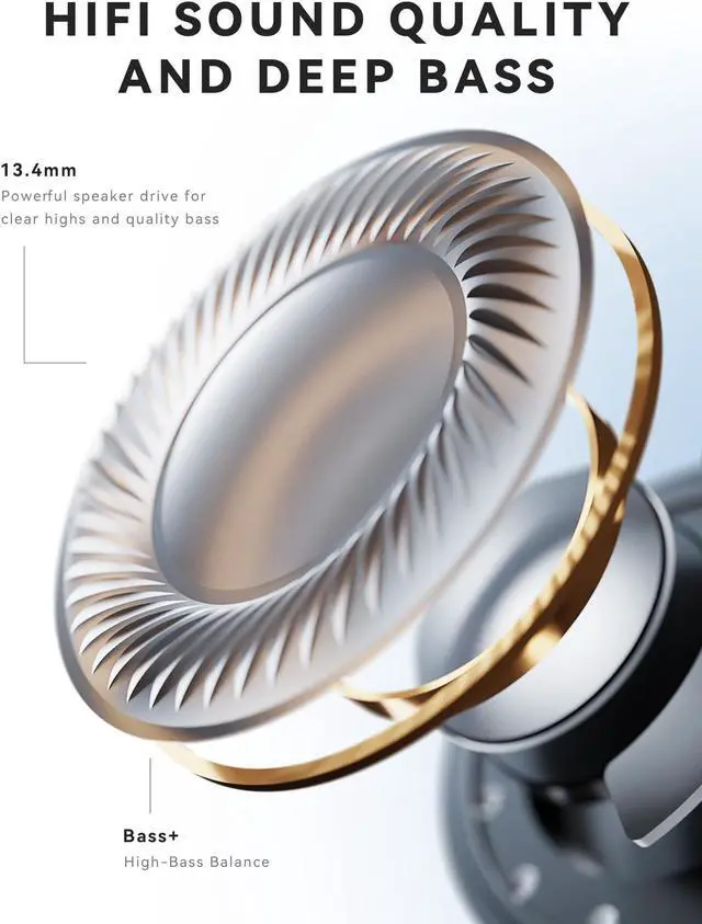 Alt view image 5 of 5 - LIUP Wireless Luminous Earbuds LP1 Bluetooth 5.4 Moving Sand Glow in The Dark Earbuds with Wireless Charging Case 32H Playback Ear Buds Stereo Bass Built-in Mic in Ear Earphones for TV Smart Phone