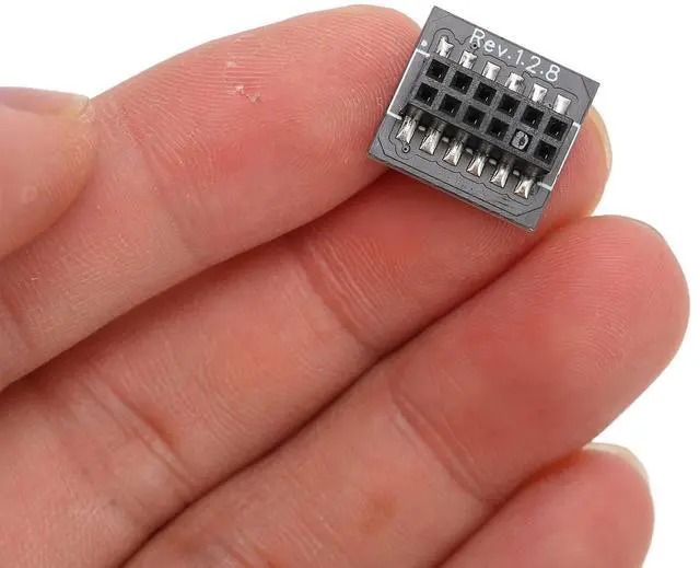 Alt view image 5 of 5 - Encryption Security Module,12Pin SPI TPM2.0 Safe Stable Performance Durable 12 Pin SPI Module for Win 11,Replacement TPM 2.0 Encryption Security Module for MSI