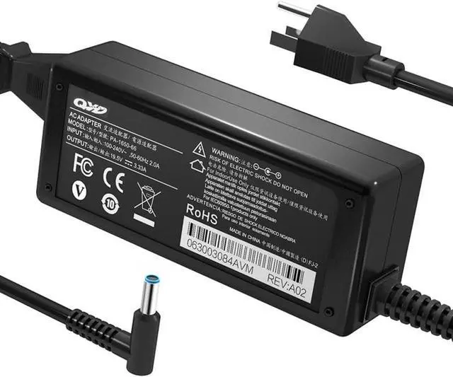 Main image of Probook Charger, QYD 65W 19.5V 3.33A Laptop Charger Compatible with HP ProBook 450 G9 640 650 430 435 440 445 450 455 G8 G7 ENVY X360 15m-ee 15m-EU Pavilion 15-eg AC Power Adapter Replacement
