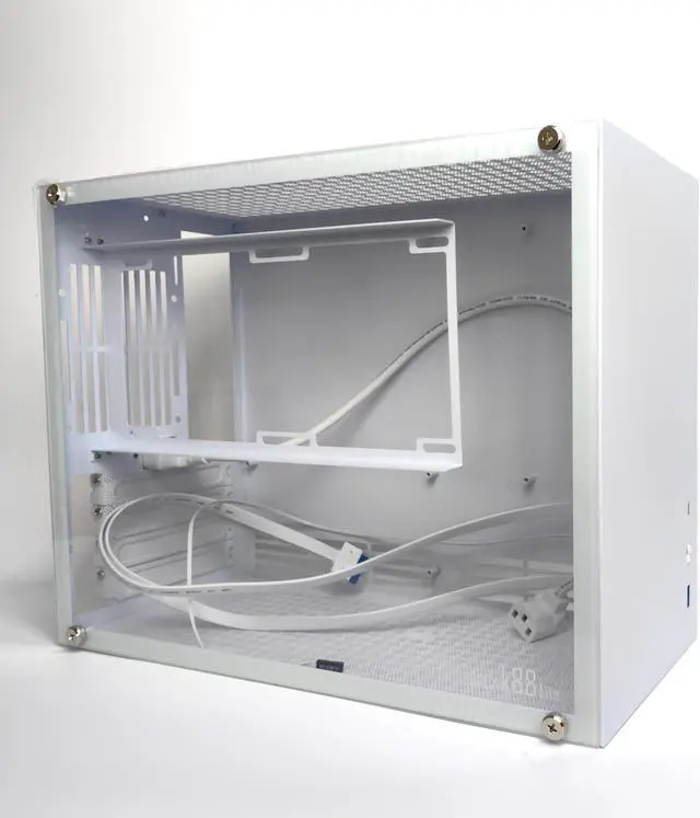 Alt view image 2 of 5 - SharGwa PC K88s Matx Case Small Compact Mini Tower Gaming PC Case Supports 33.5cm GPU 240 Water Cooling and ATX/SFX Power Supply (with Transparent Tempered Glass Side Panel)