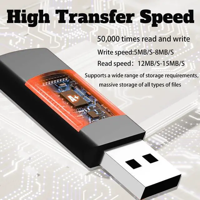 Alt view image 2 of 5 - Bulk USB Flash Drive 4GB 20 Pack TATMOHIK USB2.0 Flash Drives Pack Thumb Drive Swivel USB Drive Pack Memory Sticks Jump Drives Pen Drive, Muticolor, 4 GB, 20 Pieces