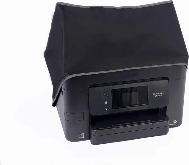 Alt view image 2 of 3 - The Perfect Dust Cover, Black Nylon Cover Compatible with HP OfficeJet Pro 6954, HP OfficeJet Pro 6968 and HP OfficeJet Pro 6978 e-All-in-One Printers, Anti Static Cover by The Perfect Dust Cover LLC