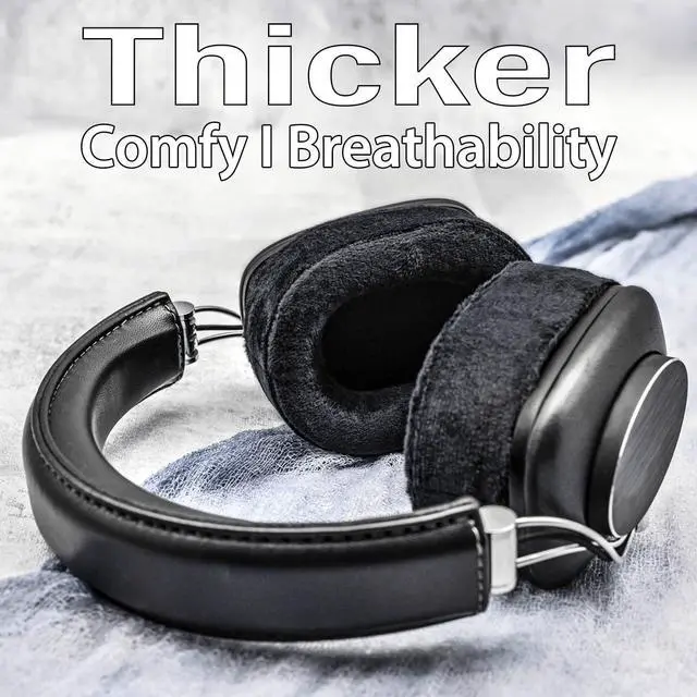 Alt view image 5 of 5 - P7 Ear Pads - TRANSTEK Replacement Ear Cushion Compatible with Bowers & Wilkins P7 Headphone I Not Compatible with PX7 S2 and PX8 (Soft Velour)