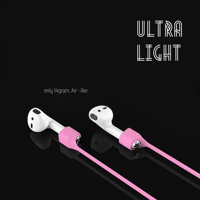 Alt view image 5 of 5 - cobcobb Ultra Strong Magnetic Airpod Pro Strap Anti-Lost Cord Sports Lanyard Compatible with Airpods 3rd 2nd Generation Pro 3 2 1 (3 Pink)