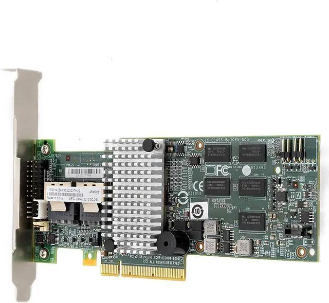 Alt view image 5 of 5 - M5015 Array Card, Smart Array Card RAID Controller, M5015 Megaraid 9260 to 8i SATA/SAS Controller RAID 6G PCIe x8 for LSI 46M0851