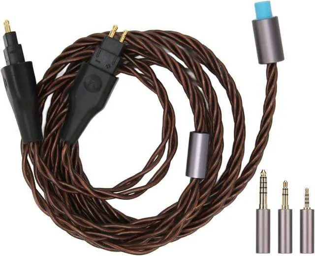Main image of Earphone Cable for HD650 HD660S HD6XX HD600 HD660 HD580 Lossless Sound, Superior Performance, Three Frequency Balance, Widely Compatible with 2.5MM, 3.5MM, 4.4MM Plugs