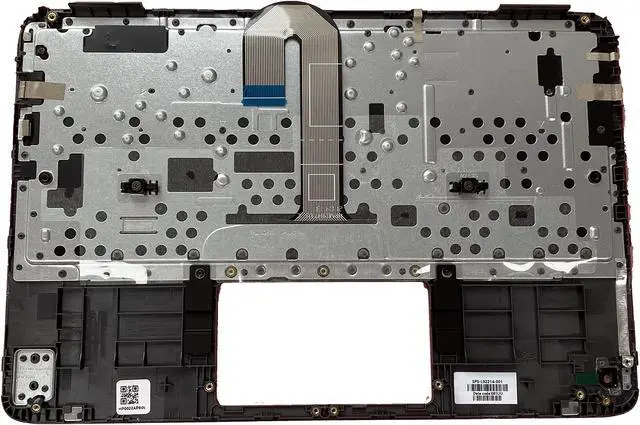 Alt view image 2 of 5 - LTPRPTS Replacement Laptop Upper Case Palmrest Non-Backlit Keyboard with WFC Assembly Part for HP Chromebook X360 11 G3 EE CB x360 11 G3 L92215-001 Black