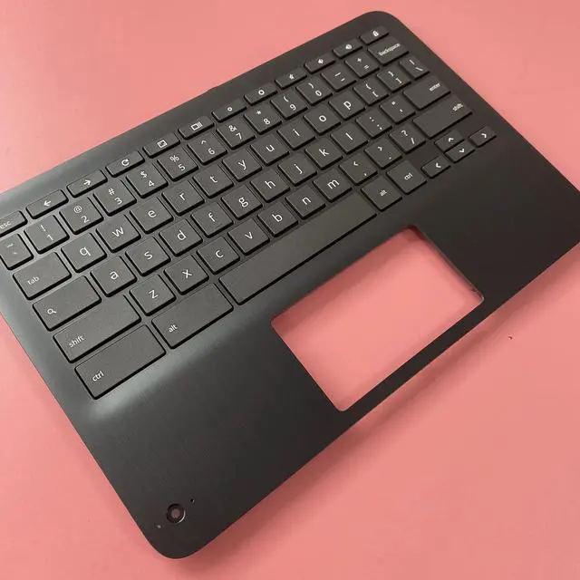 Alt view image 4 of 5 - LTPRPTS Replacement Laptop Upper Case Palmrest Non-Backlit Keyboard with WFC Assembly Part for HP Chromebook X360 11 G3 EE CB x360 11 G3 L92215-001 Black