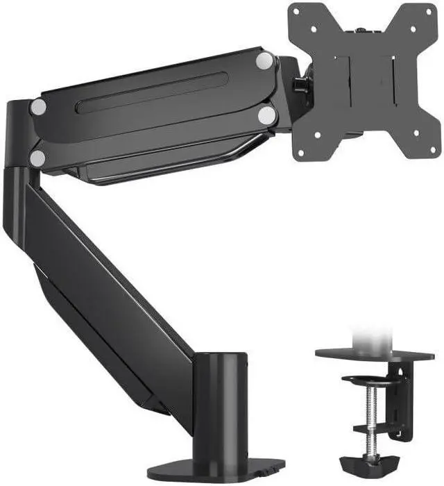 Main image of Suptek Ultrawide Monitor Arm Mount for 17 to 49 Inch Heavy Duty Curved Screen,Holds 46.2 lbs,Adjustable Gas Spring Monitor Arm Desk Mount Stand,75/100mm Vesa Mount,Black
