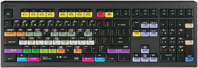 Main image of Logickeyboard ASTRA2 Backlit Keyboard for Ableton Live - Mac