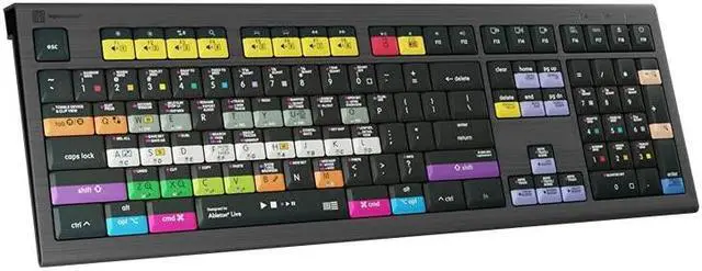 Alt view image 3 of 5 - Logickeyboard ASTRA2 Backlit Keyboard for Ableton Live - Mac