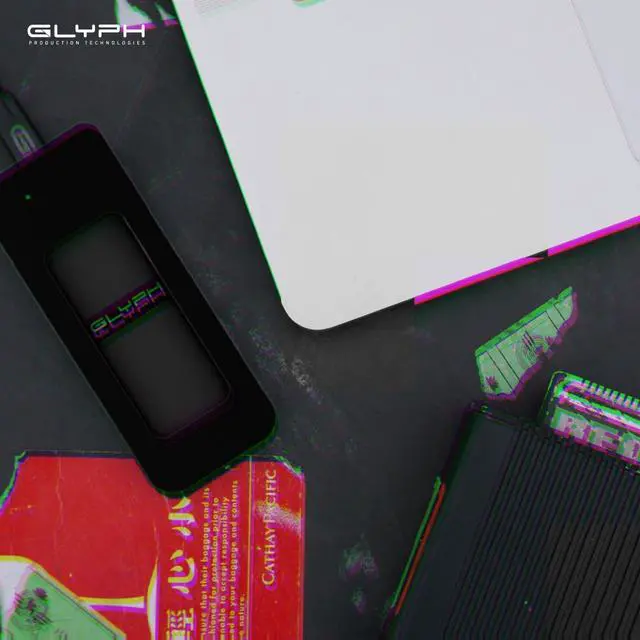 Alt view image 5 of 5 - Glyph Production Technologies Atom Portable SSD (2TB, Black)