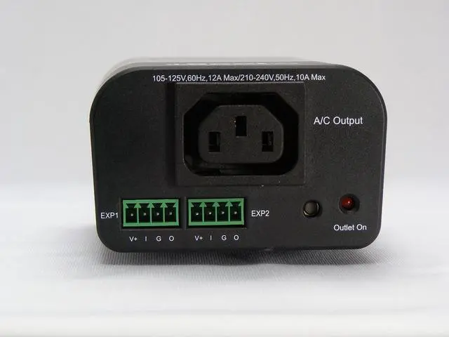 Alt view image 2 of 5 - Dataprobe iBoot-G2+ Web Power Switch  Single Outlet, NEMA 5-15 Circuit for Managed & Automatic Reboot with 2 Expansion I/O Ports for Additional Outlets or General Purpose I/O