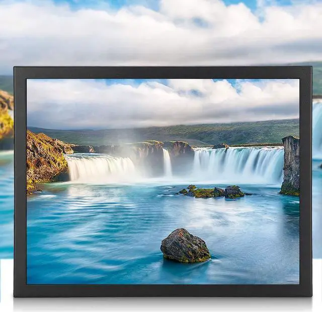 Main image of Dpofirs 15inch 4:3 Display, 1024x768 Embedded Industrial, Metal Industrial Display Non-Touch Monitor, for HDMI/VGA/AV/BNC/USB,for PC/TV/CCTV/Computer/Camera(US)