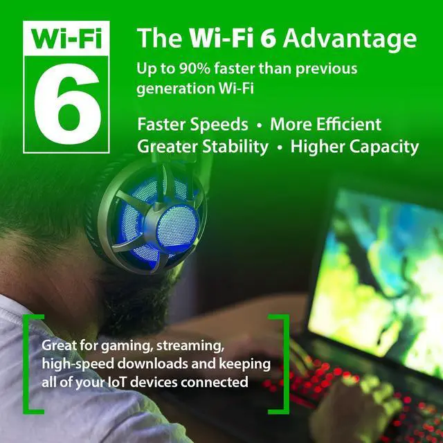 Alt view image 4 of 5 - D-Link Eagle Pro AI AX3200 Mesh WiFi 6 System- 2 Pack- 8-Streams, 802.11ax Router, Dual Band, OFDMA, MU-MIMO, Voice Control with Google Assistant and Amazon Alexa, (M32/2)