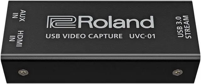 Roland ローランド UVC-01 USB VIDEO CAPTURE Roland Pro A/V - UVC-01 | USB Video Capture