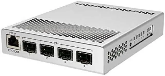 Main image of MikroTik CRS305-1G-4S+in Network Switch Managed Gigabit Ethernet (10/100/1000) Ethernet Power (PoE) White