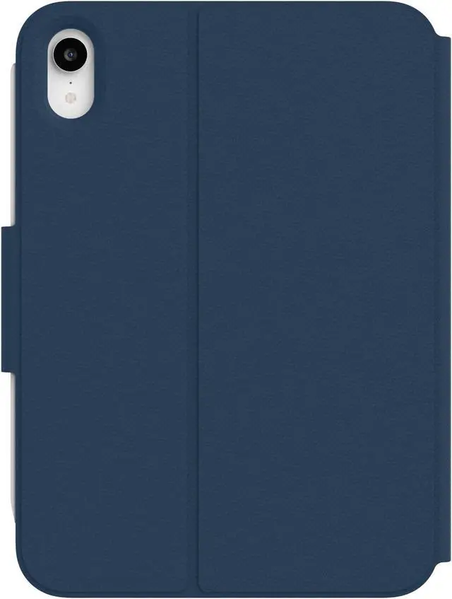 Alt view image 2 of 5 - Incipio SureView iPad Mini Case - iPad Cover for 6th Generation Mini - Aesthetic iPad Case with Stand and Stylus Holder - (7.8 x 6.2 x 0.8 in) - Midnight Blue