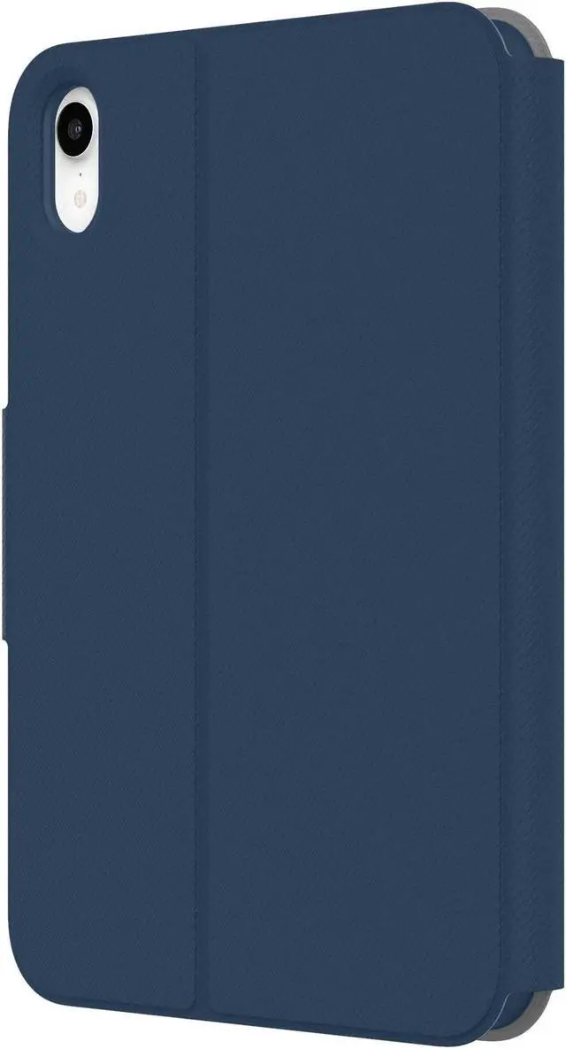 Alt view image 4 of 5 - Incipio SureView iPad Mini Case - iPad Cover for 6th Generation Mini - Aesthetic iPad Case with Stand and Stylus Holder - (7.8 x 6.2 x 0.8 in) - Midnight Blue
