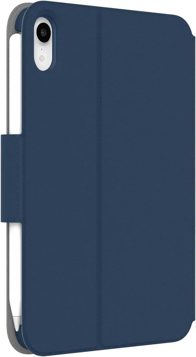 Alt view image 5 of 5 - Incipio SureView iPad Mini Case - iPad Cover for 6th Generation Mini - Aesthetic iPad Case with Stand and Stylus Holder - (7.8 x 6.2 x 0.8 in) - Midnight Blue