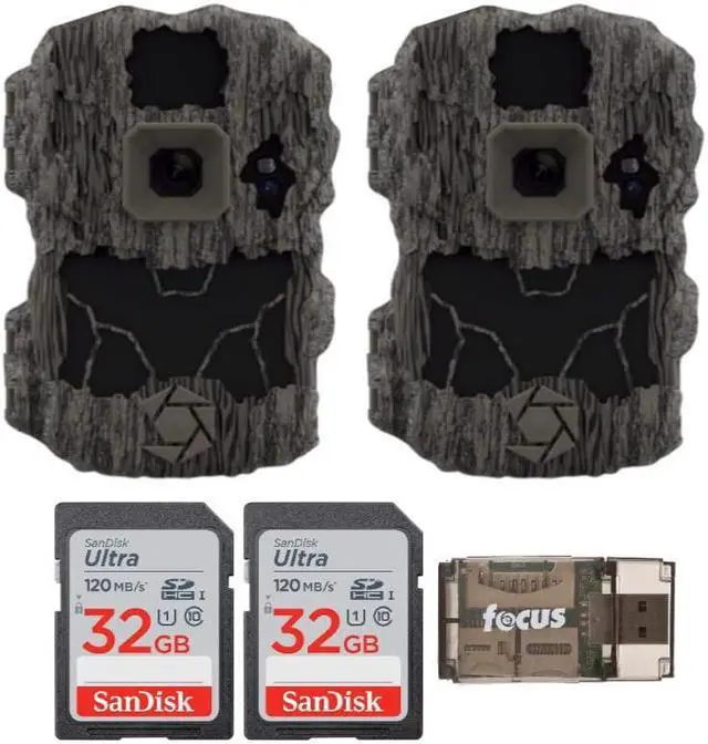 Main image of Stealth Cam DS4K Ultimate Camera 32 Megapixel and 4K Video Bundle with 32GB SD Card and Card Reader (2-Pack) (5 Items)