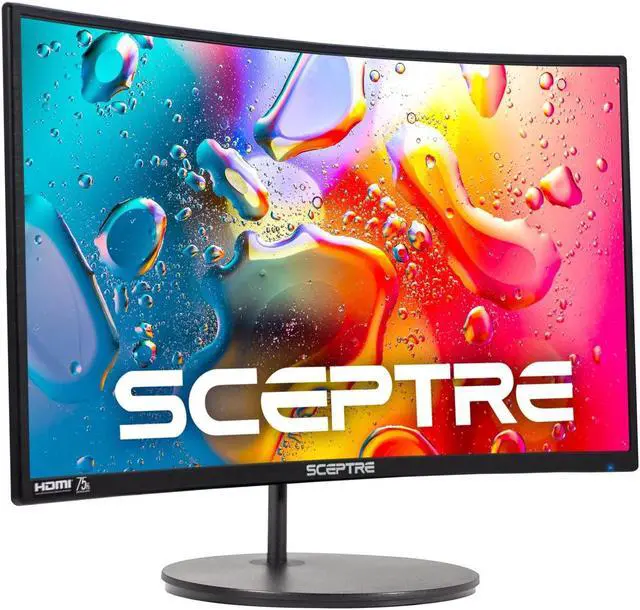 Main image of Sceptre Curved 24-inch Gaming Monitor 1080p R1500 98% sRGB HDMI x2 VGA Build-in Speakers, VESA Wall Mount Machine Black (C248W-1920RN Series)