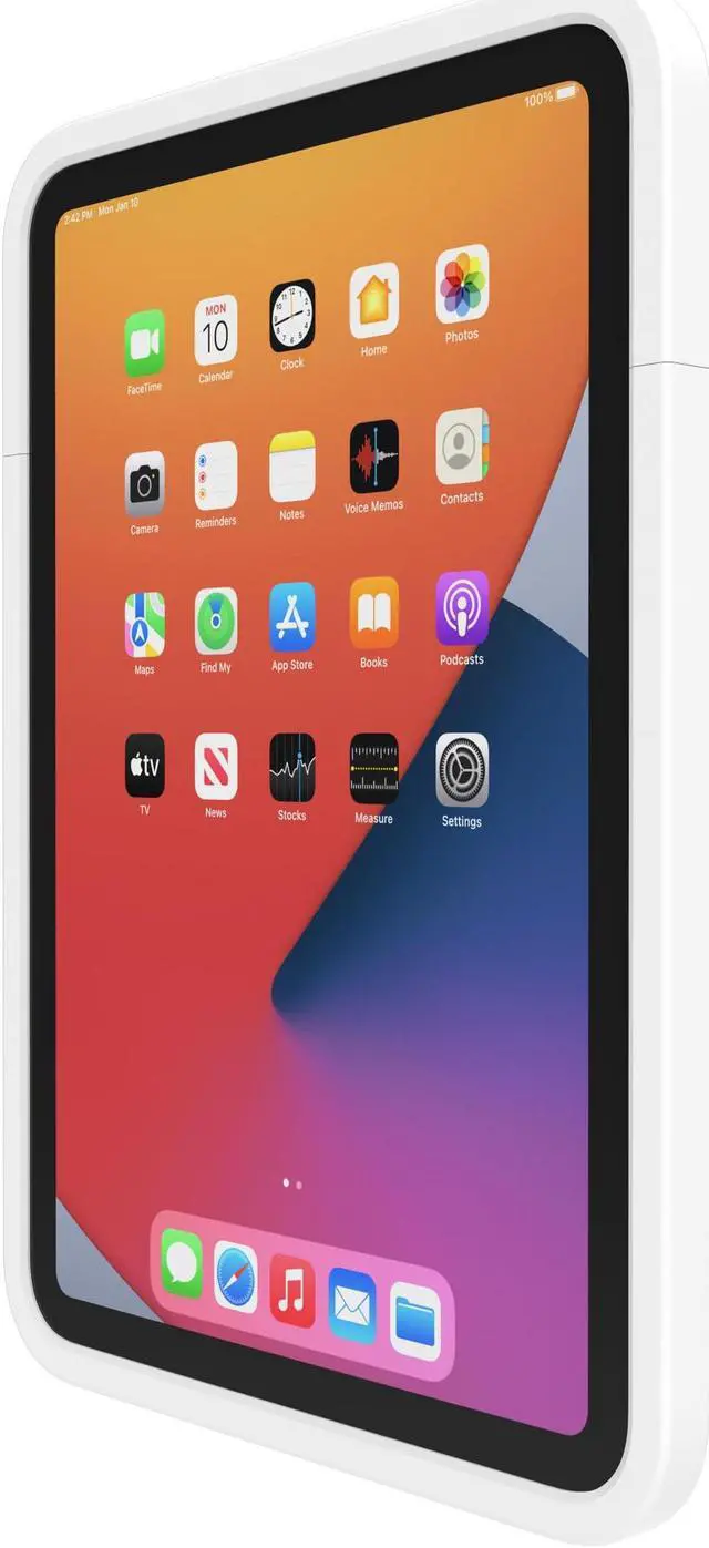 Alt view image 2 of 5 - IPORT 72330 Connect PRO iPad mini 6th Gen Case  Compatible with iPad mini 8.3" (6th Gen) | Contactless USB-C Charging, Magnetic Docking, One-Touch Release & 360° Rotation  White