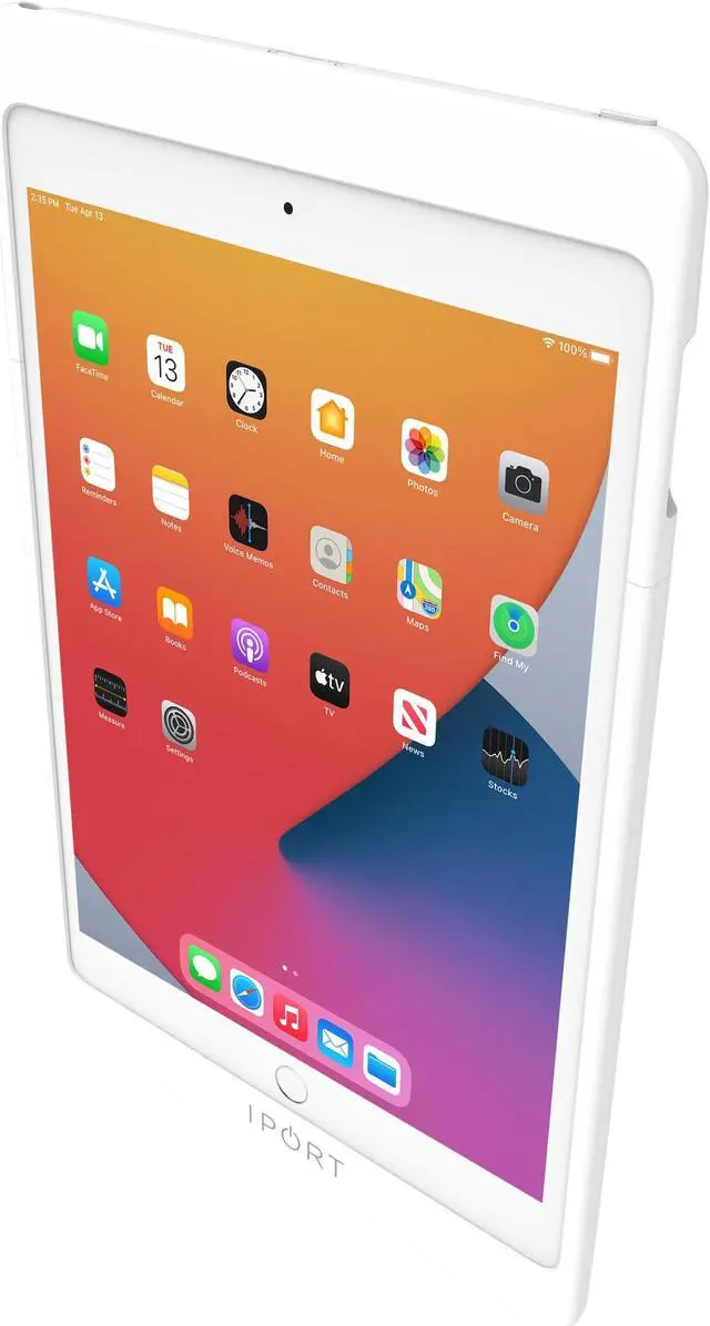Alt view image 2 of 5 - IPORT 72301 Connect PRO iPad Case  Wireless Charging Case for iPad 10.2 (9th, 8th, 7th Gen) | Contactless Charging, Magnetic Docking, and 360° Rotation | Secure & Sleek Design  White