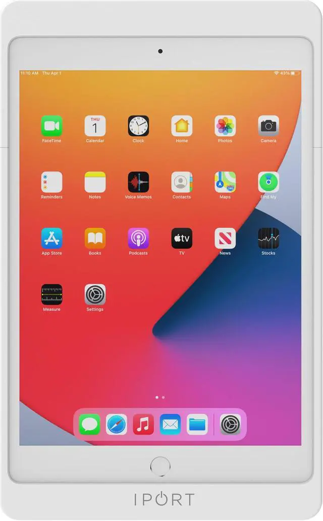 Main image of IPORT 72301 Connect PRO iPad Case  Wireless Charging Case for iPad 10.2 (9th, 8th, 7th Gen) | Contactless Charging, Magnetic Docking, and 360° Rotation | Secure & Sleek Design  White