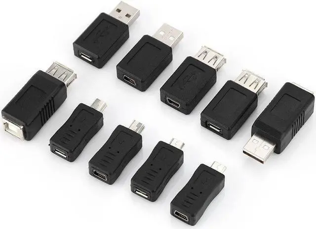 Alt view image 3 of 5 - Multiple USB2.0 Adapter,40 pcs Different HighSpeeds USB2.0 Adapters,HighQuality and Practical Toolkit,