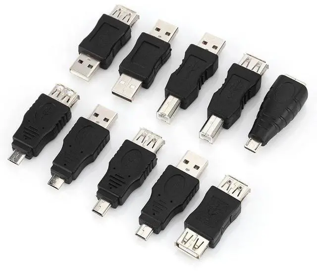 Alt view image 4 of 5 - Multiple USB2.0 Adapter,40 pcs Different HighSpeeds USB2.0 Adapters,HighQuality and Practical Toolkit,