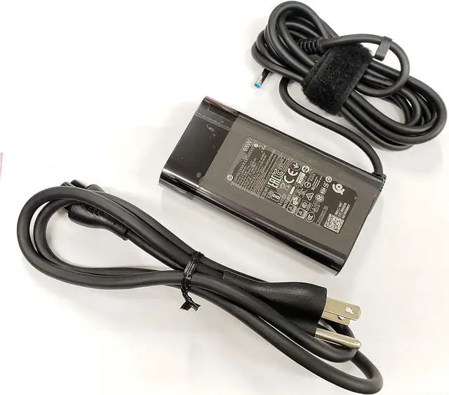 Alt view image 3 of 5 - 65W AC power adapter for HP laptops