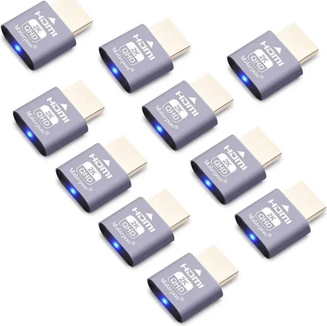 Main image of HDMI Dummy Plug fit-Headless Display Emulator DDC EDID Headless Ghos with Windows Mac OSX Linux Great for Graphics Acceleration Support 1920x1080@60Hz 10P