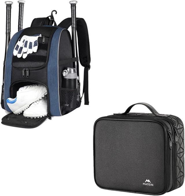 Main image of Cable Organizer Bag, Waterproof Travel Electronic Storage with Adjustable, Shockproof Portable Double Layer Tech Bags Carrying Case for Cord, Earbuds, Charger, SD Card, Tech Gifts, Black