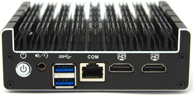 Alt view image 3 of 5 - Protectli Vault FW2B - 2 Port, Firewall Micro Appliance/Mini PC - Intel Dual Core, AES-NI, 4GB RAM, 32GB mSATA SSD