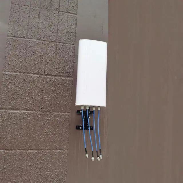 Alt view image 5 of 5 - 4x4 MIMO External Panel 5G 4G LTE Antennas/Directional Outdoor WiFi Antenna Long Range 698-4000 MHz for WiFi 5G 4G LTE Router &Hotspots(Full Kit)