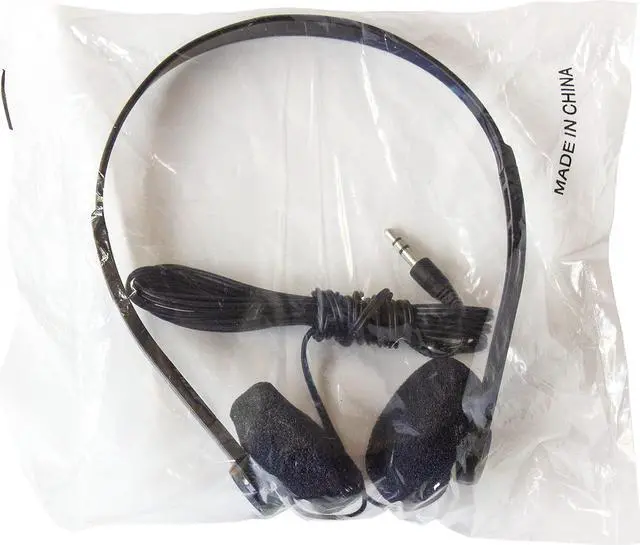 Alt view image 5 of 5 - Soundnetic SN06 Bulk Headphones 100 Pack  Disposable Stereo Limited Use Headphones, Black  Affordable for Schools, Testing, Libraries