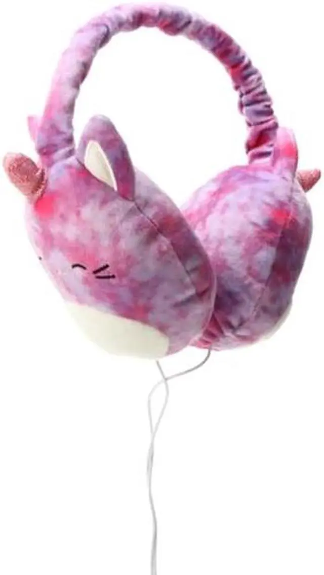 Main image of Squishmallows Plush Headphones (Carla The Caticorn)