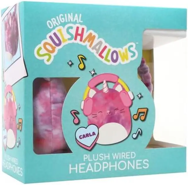 Alt view image 2 of 3 - Squishmallows Plush Headphones (Carla The Caticorn)