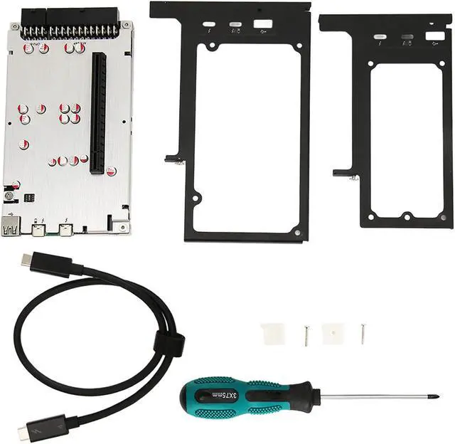 Main image of Tangxi TH3P4G3 Laptop Graphics Docking Station, JHL7440 Chip JHL8 Series PCIE X1 GPU Dock, 40Gbps External Graphics Card with 20V3A 60W PD Charging, ATX SFXFLEX Power Supply